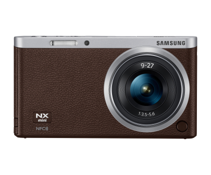 Aparat Samsung NX MINI BROWN + OBIEKTYW 9-27 MM
